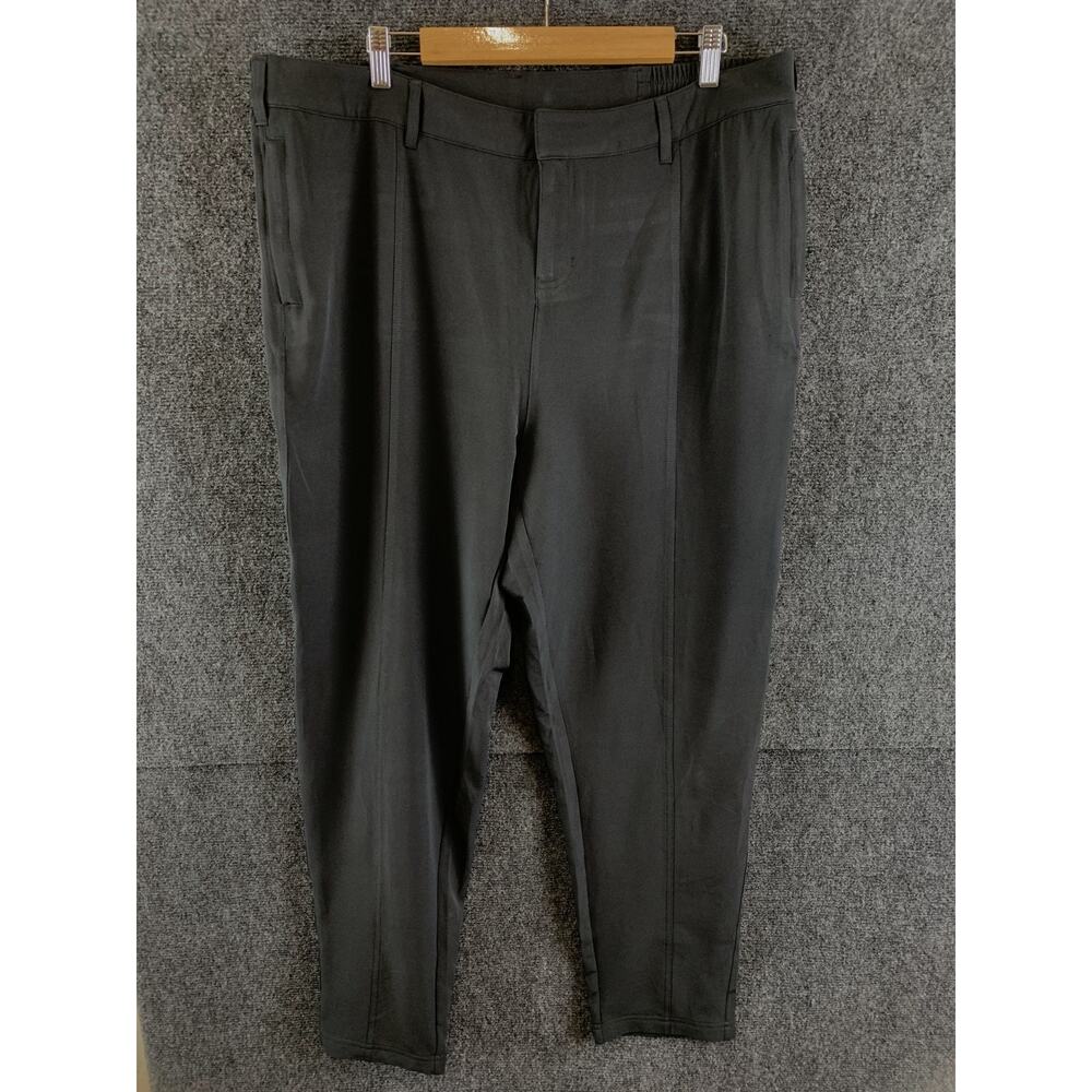 32 Degrees Cool Womens Pants Size 16 Black Pull On NWT - Picture 2 of 11